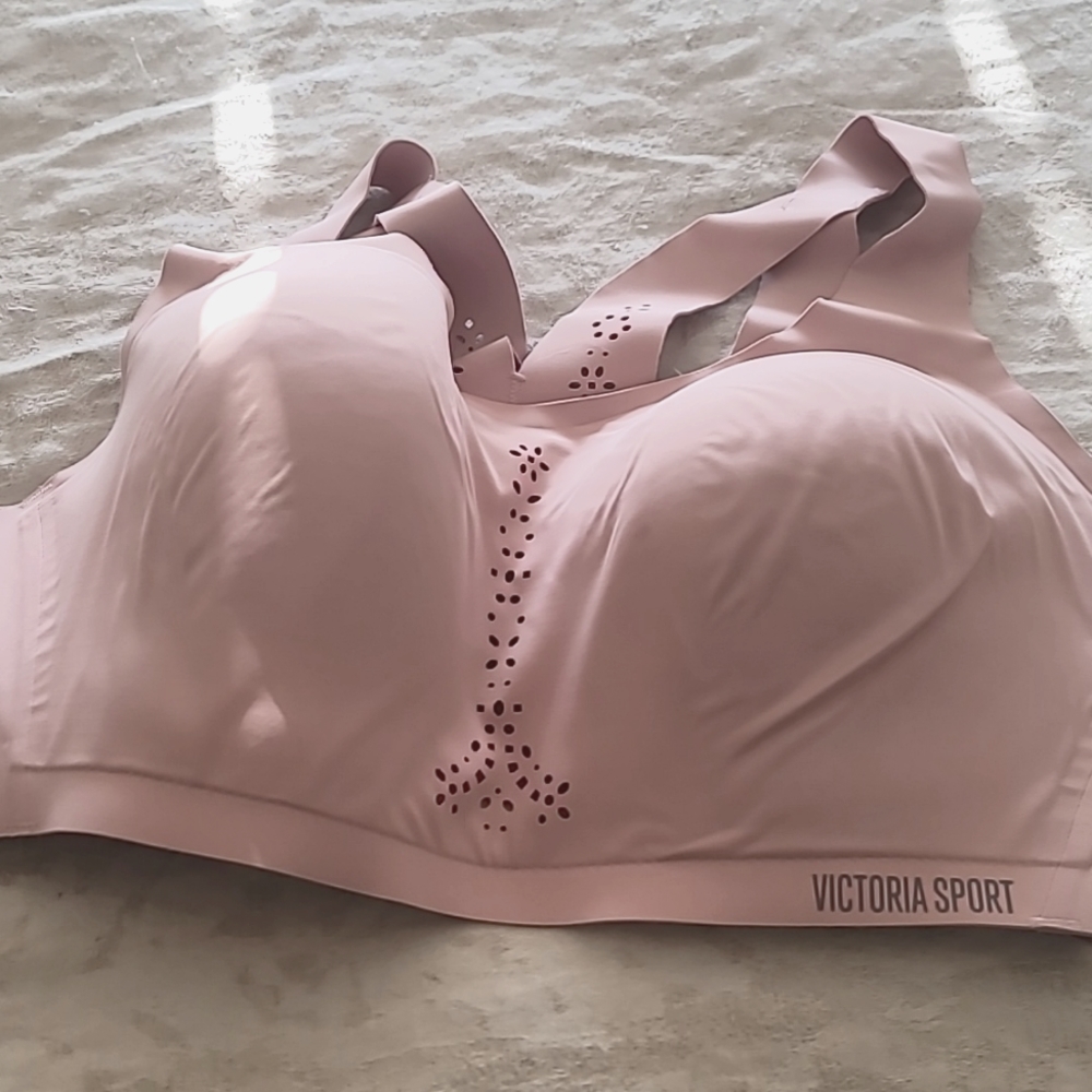 Victoria's Secret Baby Pink Angel Max Sports Bra - 40D